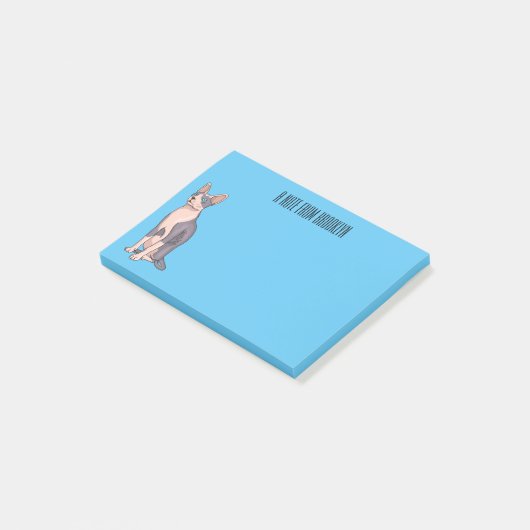 Post-it® Sphynx cat (Incliné)
