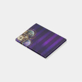 Post-it® Spider Steampunk sur Arrière - plan pourpre (Incliné)