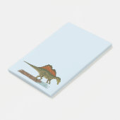Post-it® Spinosaure de Dinosaure Crétacé (Incliné)