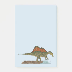 Post-it® Spinosaure de Dinosaure Crétacé