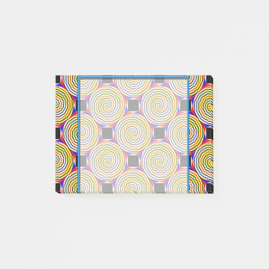 Post-it® Spirales jaunes par Kenneth Yoncich (Devant)