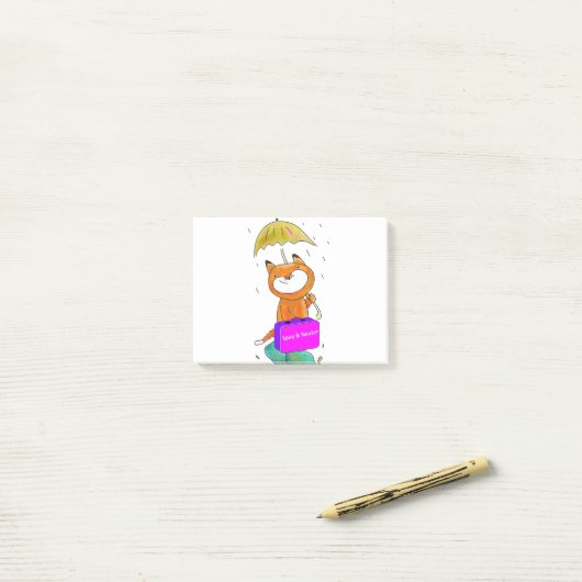 Post-it® spire n neuter cat (Sur un bureau)