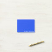 Post-it® Splendid Fairywren Blue Colour (Sur un bureau)