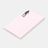 Post-it® Sport femelle de rose de golf (Incliné)