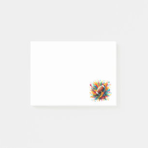 Post-it® Sports de balle de jeu colorés modernes