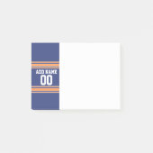 Post-it® Sports Jersey with Your Name and Number (Devant)