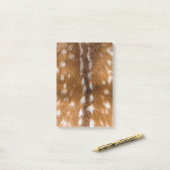 Post-it® Spotted deer pour texture (Sur un bureau)