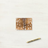 Post-it® Spotted deer pour texture (Sur un bureau)