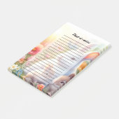 Post-it® Spring Easter Bunny Family Floral Garden (Incliné)