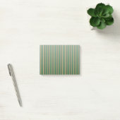 Post-it® Springbok vert et or bonbons rayures (Bureau)