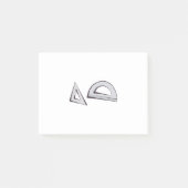 Post-it® Square and Protractor (Devant)