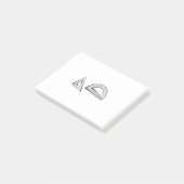 Post-it® Square and Protractor (Incliné)