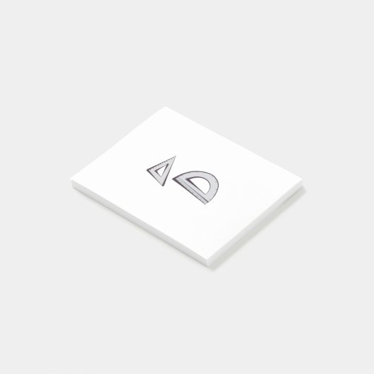 Post-it® Square and Protractor (Incliné)
