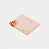 Post-it® Squeeze Day mignon Motivational Orange Citrus (Incliné)