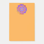 Post-it® Sri Yantra - Symbole hindouiste Design 1 (Devant)