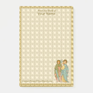 Post-it® SS. Simon & Jude (RLS 16, Style 2) 4"x6" se tradui