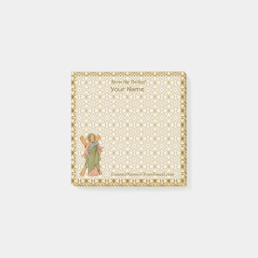 Post-it® St. Andrew l'Apôtre (RLS 01, Style 2) 3"x3" (Devant)