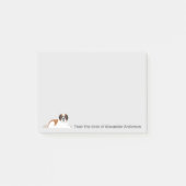 Post-it® St. Bernard Personnaliser les notes post-it (Devant)