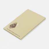 Post-it® St Francis du saint patron d'Assisi des animaux (Incliné)