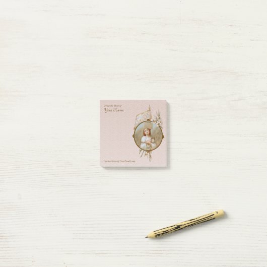 Post-it® St. Jeanne d'Arc Brûlage (BF 01, Style 2) (Sur un bureau)