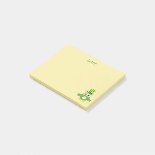 Post-it® St. Patrick Owl Couleur sable (Incliné)