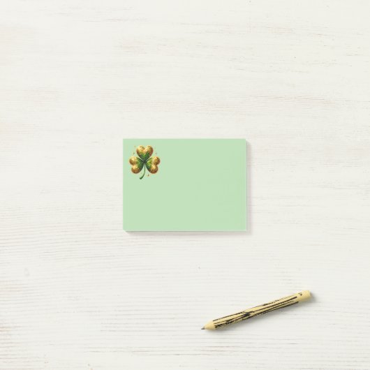 Post-it® St. Patrick's  (Sur un bureau)