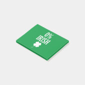 Post-it® St Patrick's Day 0% irlandais (Incliné)