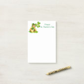 Post-it® St. Patricks Day Post-it-Notes (Sur un bureau)