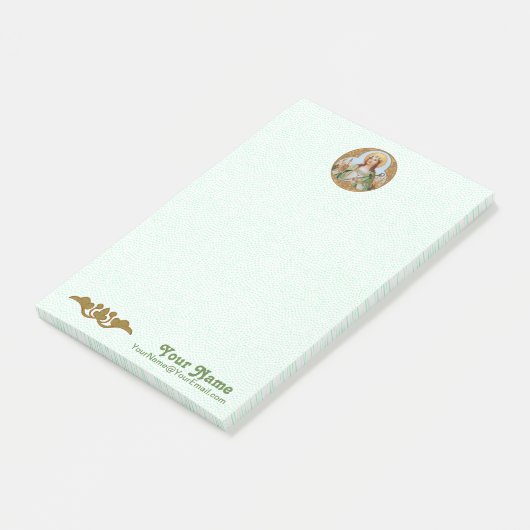 Post-it® St. Philomena (BK 005) 4"x6" (Incliné)