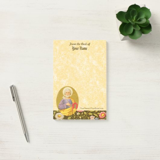 Post-it® St. Pierre l'Apôtre (PM 07) 4"x6" (Bureau)