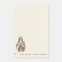 St Teresa de nonne carmélite religieuse d'Avila