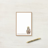 Post-it® St Terese de saint de Carmélite d'Avila Jésus (Sur un bureau)