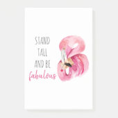 Post-it® Stand Exotique Moderne Haut Et Être Fabuleux Flama (Devant)