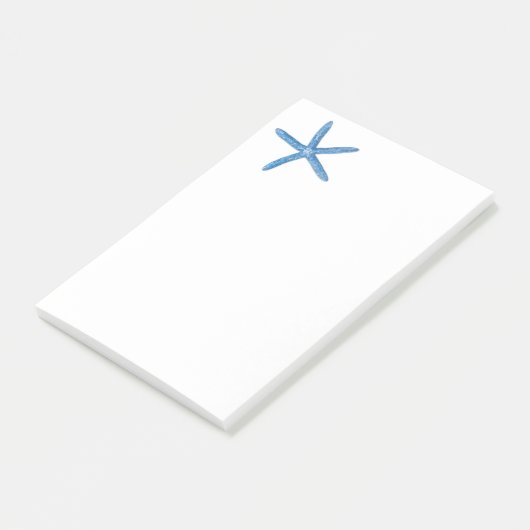 Post-it® Starfish bleu (Incliné)