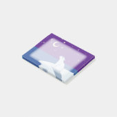 Post-it® Stargazing Polar Bear Cub Art (Incliné)