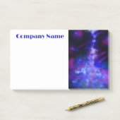 Post-it® Starry Night Sky Blue Saphir (Sur un bureau)