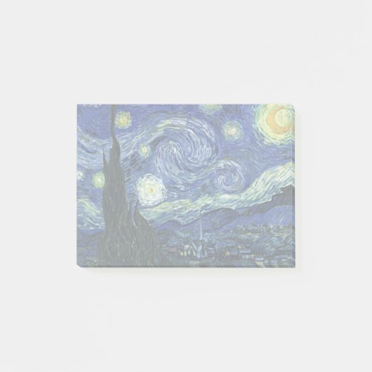 Post-it® Starry Night Vincent van Gogh Art Peinture (Devant)