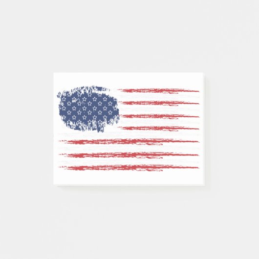 Post-it® Stars-and-Stripes-Distressed-for-Darks-Horizontal- (Devant)