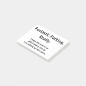 Post-it® Stationnement fantastique. Vraiment (Incliné)