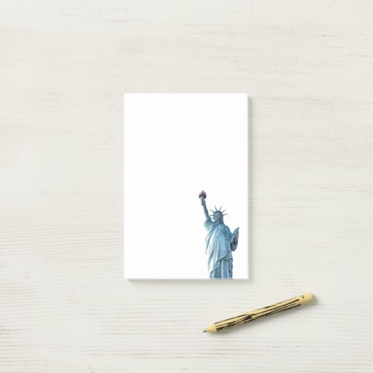 Post-it® Statue de la liberté (Sur un bureau)