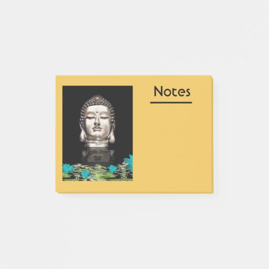 Post-it® Statue de la tête de Bouddha (Devant)