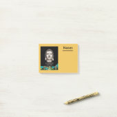 Post-it® Statue de la tête de Bouddha (Sur un bureau)