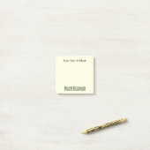Post-it® Stealth Millionaire (Sur un bureau)