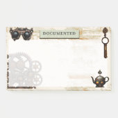 Post-it® Steampunk anachronique, engrenages rouillés 10"x6" (Devant)