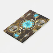 Post-it® Steampunk Rusty Background (Incliné)