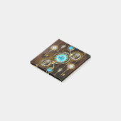 Post-it® Steampunk Rusty Background (Incliné)