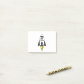 Post-it® Stellar À La Rocket Lune (Sur un bureau)