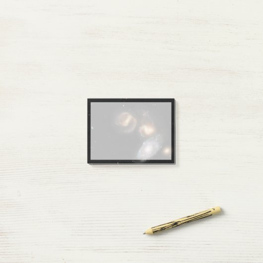 Post-it® Stephan's Quintet Galaxies (Sur un bureau)