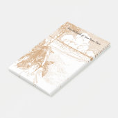 Post-it® Stickie vintage Plage Palm Tree (Incliné)