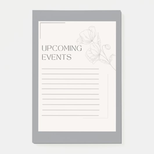 Post-it® Sticky Note Reminders  (Devant)